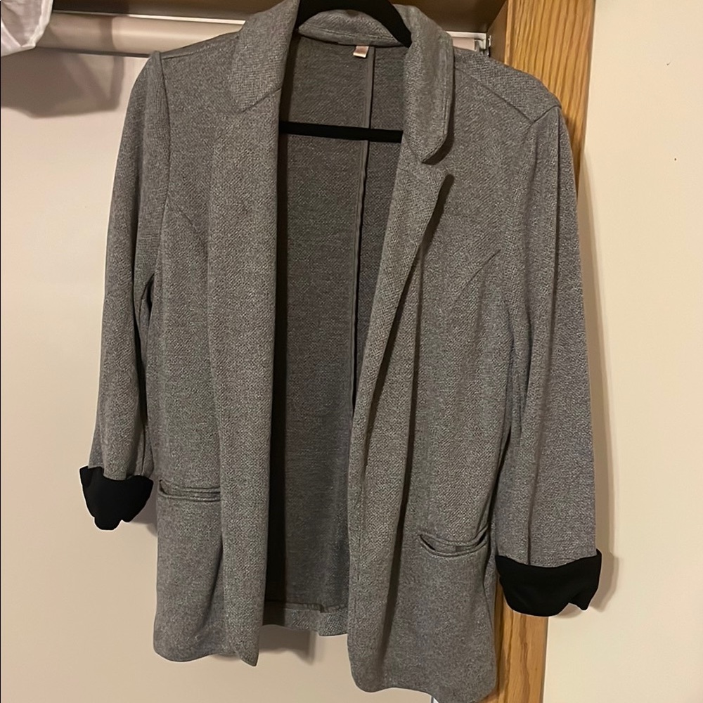 Gray Women's Blazer